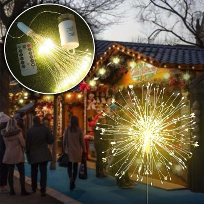 Decorațiune pentru Crăciun în formă de artificii | LUMIBLAST