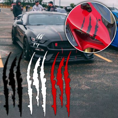 Autocolante gheare de monstru pentru mașină (4 buc) | SHINECLAW