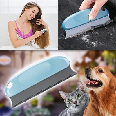 Perie 2 în 1 pentru îndepărtarea părului de animale de companie | ALLFUZZ