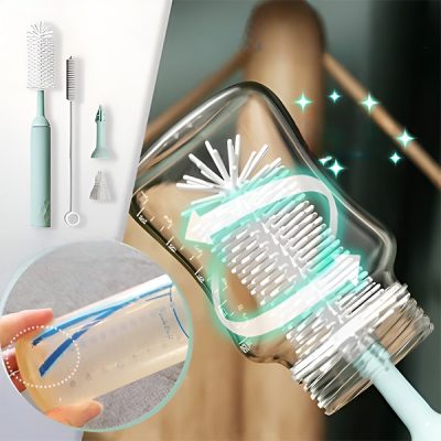 Perie electrică pentru curățarea sticlelor | CLEANOVATE