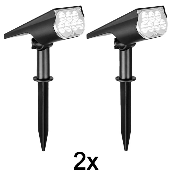 2x Lumină solară de exterior | SPOTIKE